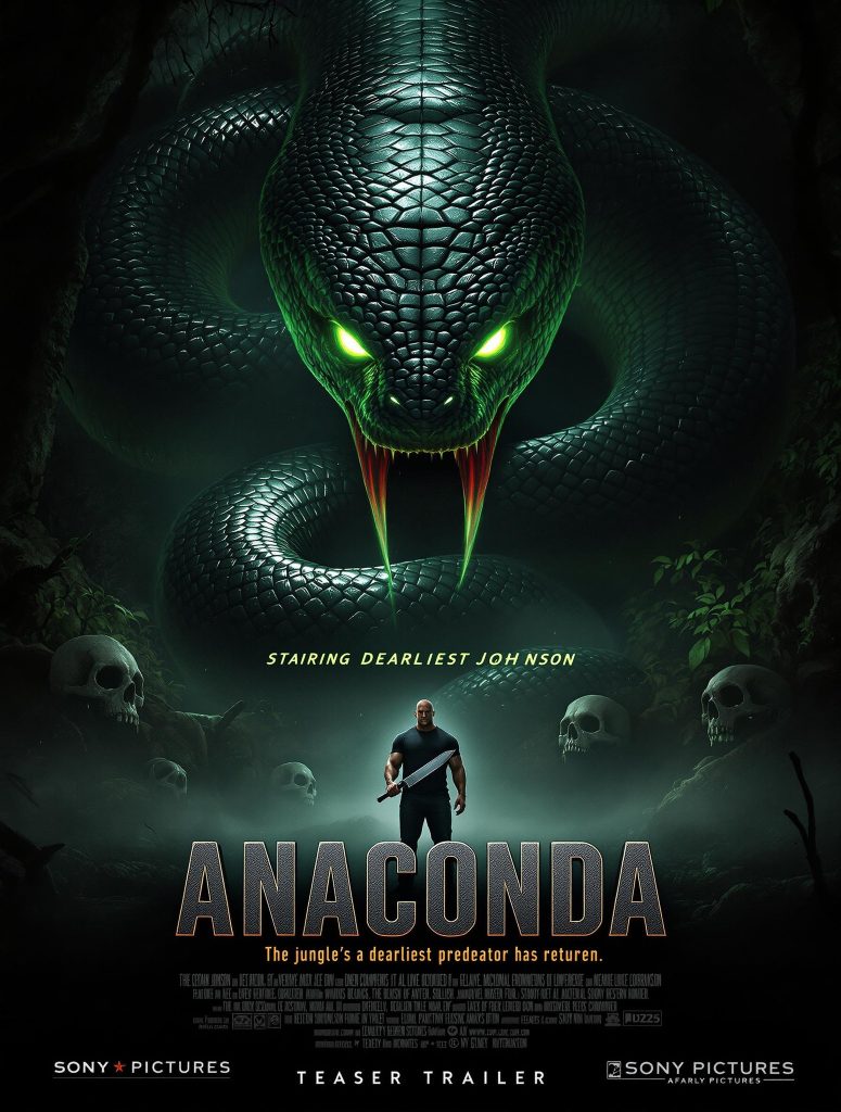 Anaconda The Movie Teaser Trailer Dwayne Johnson (2025) Sky News