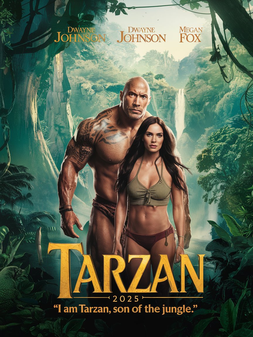 Tarzan (2025) - First Trailer | Dwayne Johnson, Megan Fox - Sky News