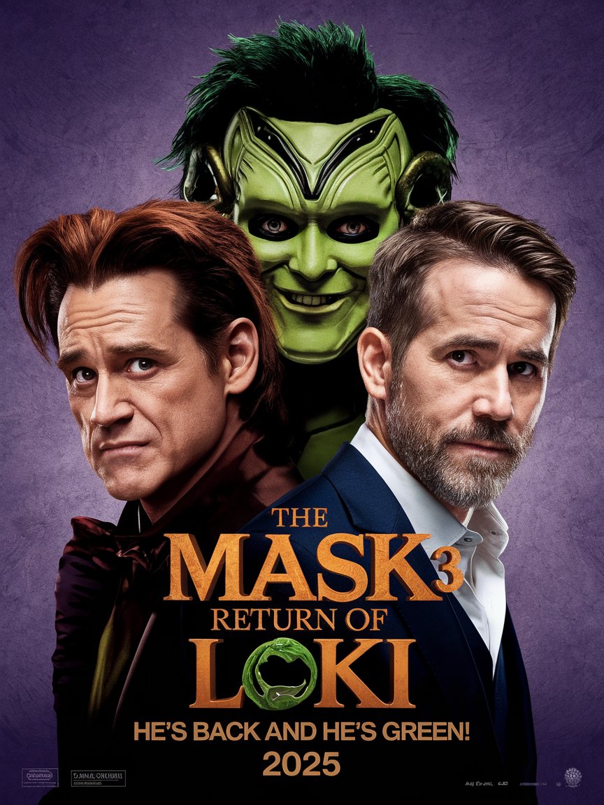 The Mask 3 Return of Loki (2025) Teaser Trailer Jim Carrey, Ryan